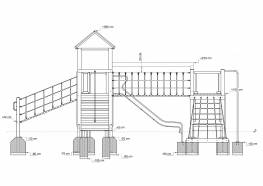 Spielanlage Heikendorf II Ausfhrung Holz